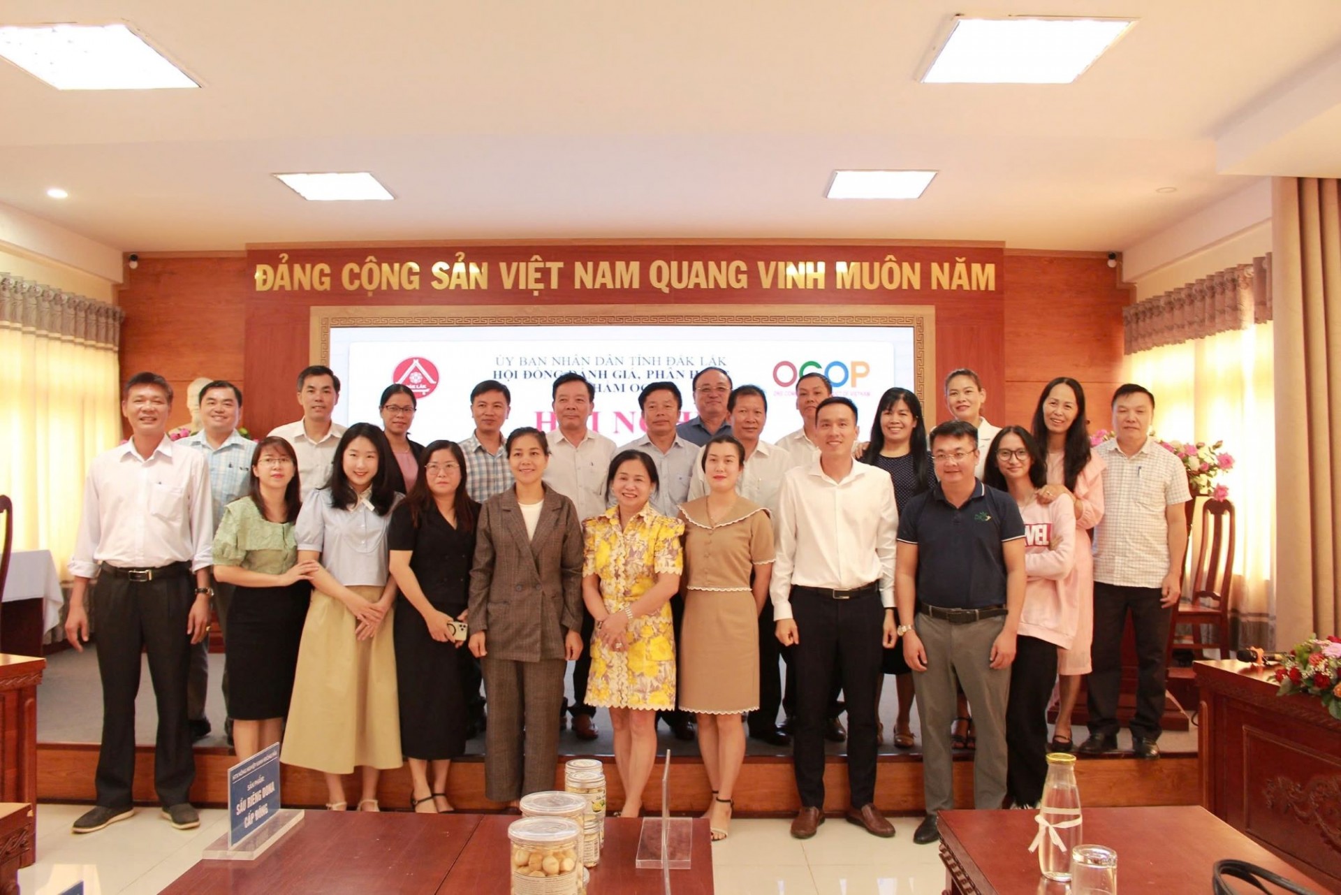 Hội nghị đánh giá, phân hạng, sản phẩm OCOP đợt 2 Hội nghị đánh giá, phân hạng, sản phẩm OCOP đợt 2