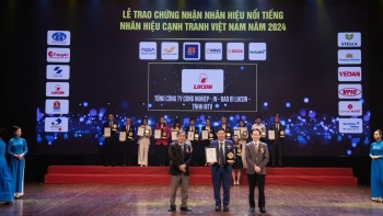 Liksin được vinh danh Top 20 Nhãn hiệu nổi tiếng Việt Nam 2024