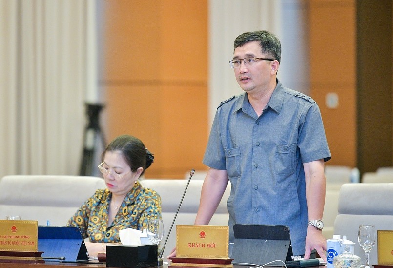 Phó Trưởng Ban Tiếp công dân Trung ương Phạm Thế Sự phát biểu