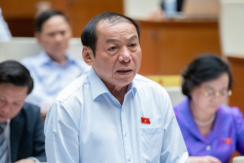 Bộ trưởng Bộ Văn hóa, Thể thao và Du lịch Nguyễn Văn Hùng trả lời chất vấn Bộ trưởng Bộ Văn hóa, Thể thao và Du lịch Nguyễn Văn Hùng trả lời chất vấn