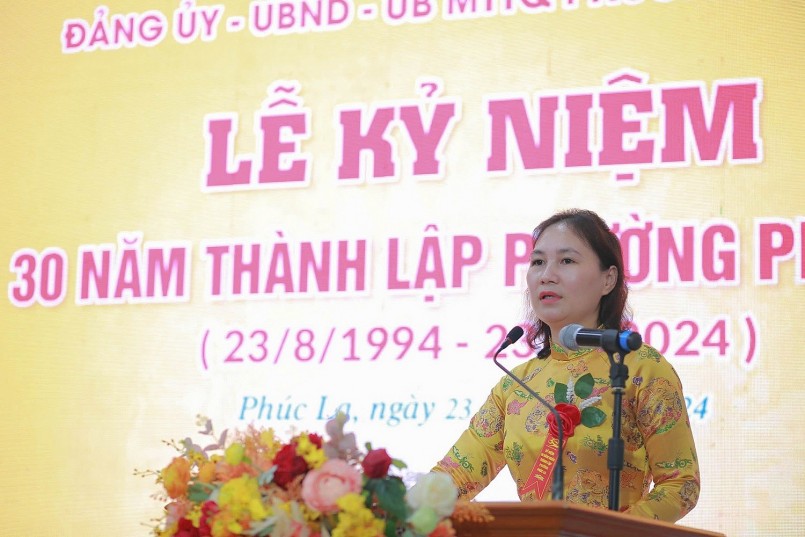 30 năm xây dựng và phát triển, phường Phúc La khẳng định là lá cờ đầu của quận Hà Đông