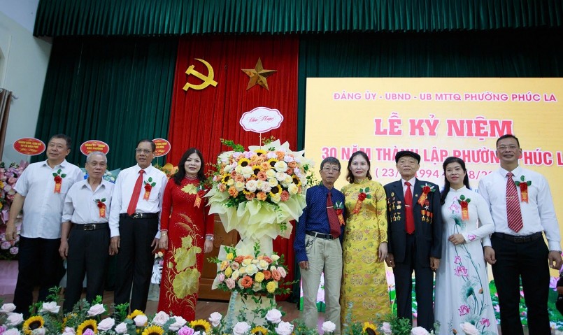 30 năm xây dựng và phát triển, phường Phúc La khẳng định là lá cờ đầu của quận Hà Đông