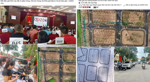 Nhiều người sau khi trúng đấu giá đã lập tức rao bán chênh ngay (ảnh chụp màn hình). Nhiều người sau khi trúng đấu giá đã lập tức rao bán chênh ngay (ảnh chụp màn hình).