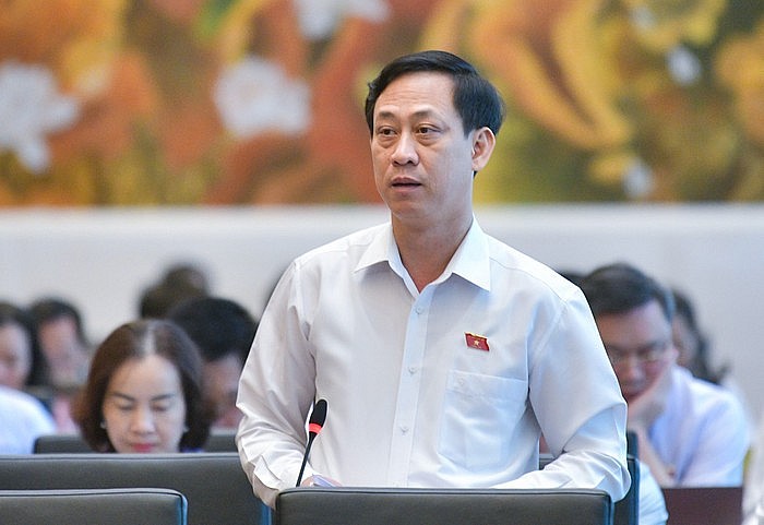 Đại biểu Mai Văn Hải, đoàn đại biểu Quốc hội tỉnh Thanh Hóa