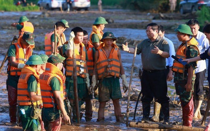 Tập trung cao độ khắc phục hậu quả do bão số 3 gây ra