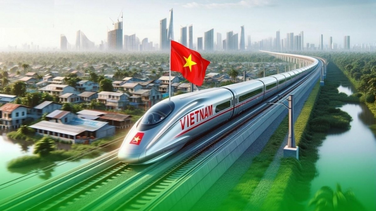 Đường sắt tốc độ cao Bắc-Nam có độ dài khoảng 1541 km với tổng mức đầu tư hơn 67 tỷ USD. Đường sắt tốc độ cao Bắc-Nam có độ dài khoảng 1541 km với tổng mức đầu tư hơn 67 tỷ USD.