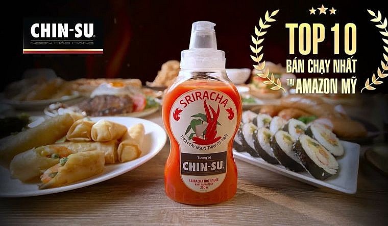 Tương ớt Chin-Su Sriracha top 10 bán chạy tại sàn Amazon. Tương ớt Chin-Su Sriracha top 10 bán chạy tại sàn Amazon.