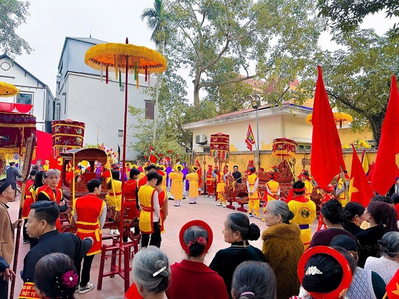 Độc đáo lễ hội truyền thống thôn Đỗ Hà, nét đẹp vùng quê ngoại thành Hà Nội