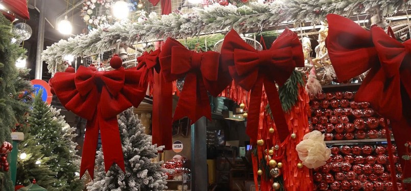 Mê mẩn không khí Giáng sinh trên phố Hàng Mã