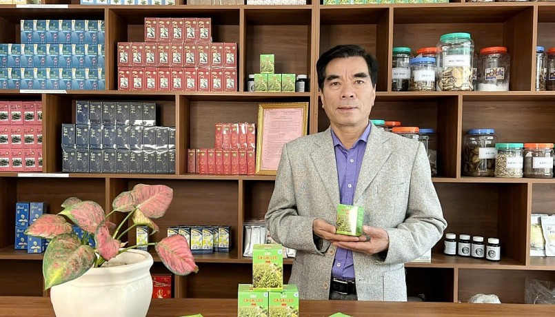 Sản phẩm cao cà gai leo của HTX Nam Sơn - Phú Lương, thị trấn Ít Ong, huyện Mường La. Sản phẩm cao cà gai leo của HTX Nam Sơn - Phú Lương, thị trấn Ít Ong, huyện Mường La.