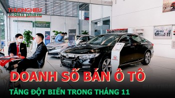 Doanh số bán ô tô tăng đột biến trong tháng 11?