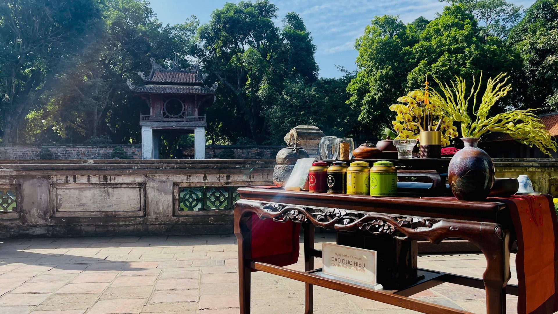 Khát vọng lan tỏa giá trị trà Việt của nghệ nhân trà đạo Đào Đức Hiếu