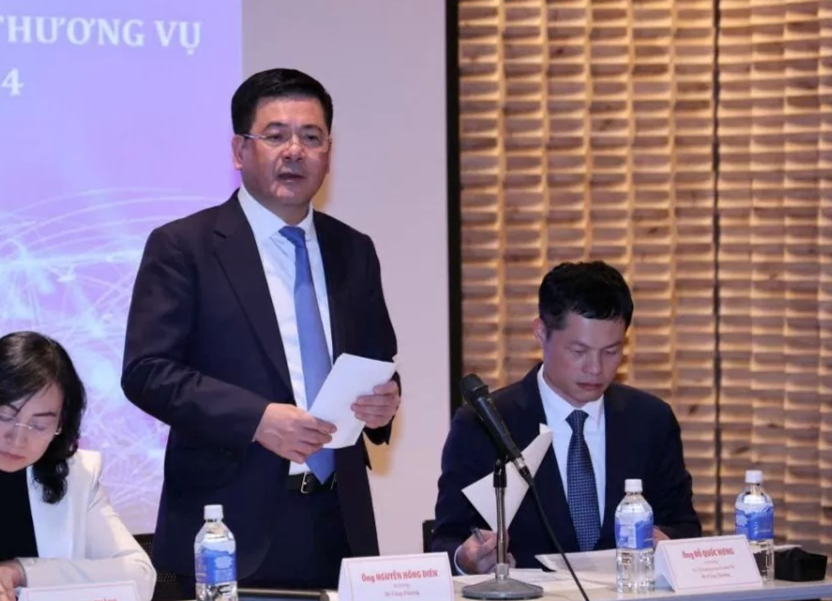 Bộ trưởng Nguyễn Hồng Diên phát biểu chỉ đạo tại Hội nghị Tham tán thương mại, Trưởng cơ quan thương vụ khu vực châu Á – châu Phi năm 2024 Bộ trưởng Nguyễn Hồng Diên phát biểu chỉ đạo tại Hội nghị Tham tán thương mại, Trưởng cơ quan thương vụ khu vực châu Á – châu Phi năm 2024