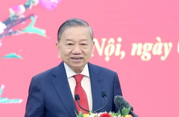 Tổng Bí thư Tô Lâm gặp mặt, chúc Tết Văn phòng Trung ương Đảng Tổng Bí thư Tô Lâm gặp mặt, chúc Tết Văn phòng Trung ương Đảng