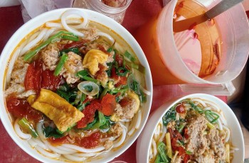 Bún đũa Nam Định - sợi bún "khổng lồ" làm nên hương vị đặc sản