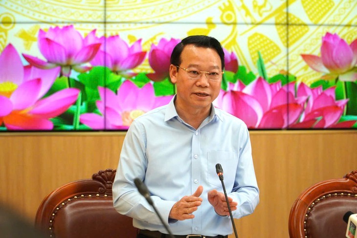 Bộ trưởng Bộ Nông nghiệp và Môi trường Đỗ Đức Duy phát biểu - Ảnh: L. DÂN