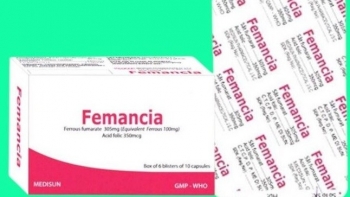 Thu hồi lô thuốc viên nang cứng Femancia kém chất lượng