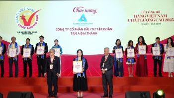Tập đoàn Tân Á Đại Thành khẳng định uy tín với danh hiệu “Hàng Việt Nam chất lượng cao” 19 năm liên tiếp
