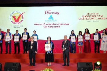 Tập đoàn Tân Á Đại Thành khẳng định uy tín với danh hiệu “Hàng Việt Nam chất lượng cao” 19 năm liên tiếp