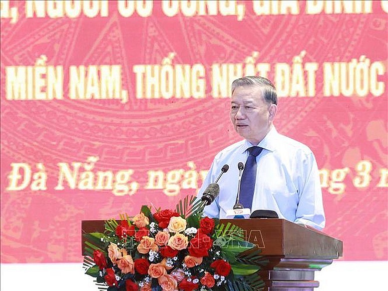 Tổng Bí thư Tô Lâm phát biểu - Ảnh: TTXVN Tổng Bí thư Tô Lâm phát biểu - Ảnh: TTXVN