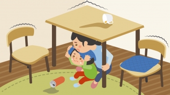 Khi động đất xảy ra, cần làm gì nếu bạn đang ở trên tầng cao?