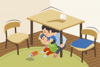 Khi động đất xảy ra, cần làm gì nếu bạn đang ở trên tầng cao?