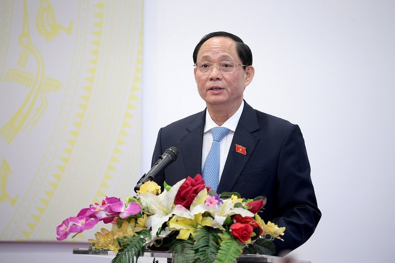 Phó Chủ tịch Quốc hội, Thượng tướng Trần Quang Phương phát biểu giao nhiệm vụ