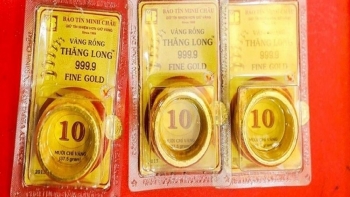 Giá vàng rớt khỏi mốc 102 triệu đồng/lượng