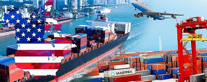hàng hóa đang trên đường đến Mỹ sẽ không bị áp thuế đối ứng.
