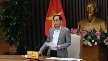 Họp về thuế đối ứng của Hoa Kỳ, Phó Thủ tướng Bùi Thanh Sơn yêu cầu kiểm soát chặt chẽ xuất xứ hàng hoá