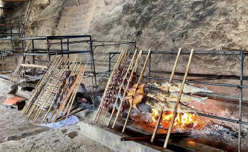 Cá nướng sông Đà - một lần nếm thử là khó lòng quên