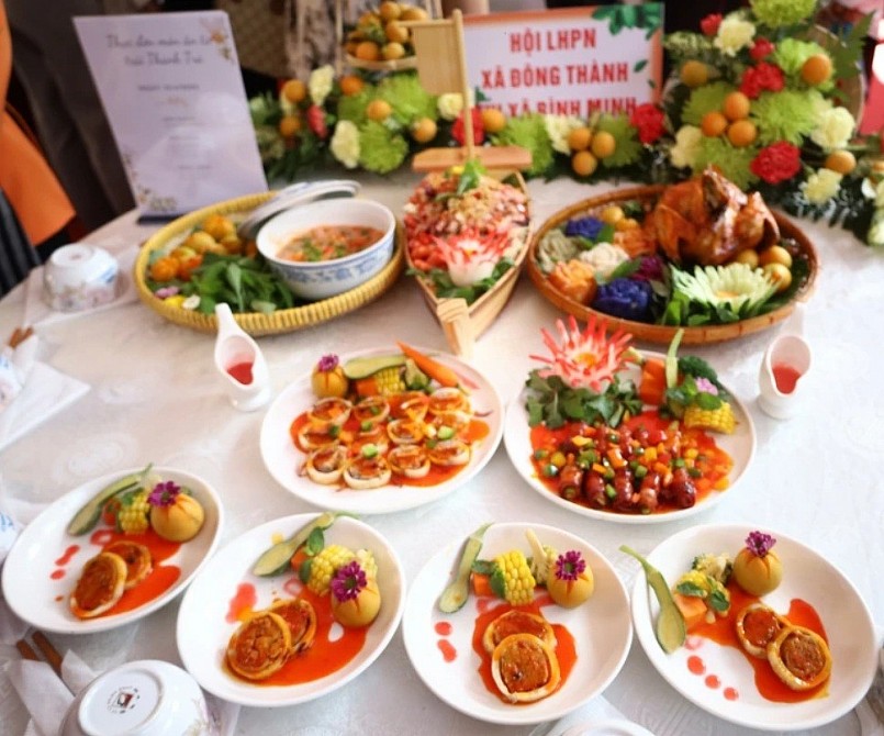 Bắt mắt, thơm ngon với 135 món ăn từ thanh trà Bình Minh Bắt mắt, thơm ngon với 135 món ăn từ thanh trà Bình Minh