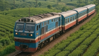 Trải nghiệm "Hành trình du lịch tàu hỏa về với xứ Trà"