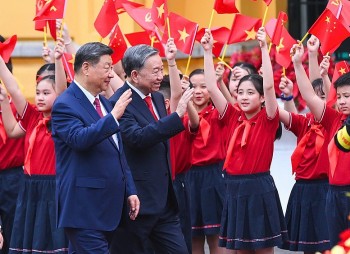 Tổ chức trọng thể lễ đón chính thức Tổng Bí thư, Chủ tịch nước Trung Quốc Tập Cận Bình