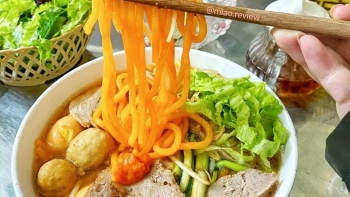 Bún đỏ Kon Tum - đặc sản vang danh phố núi