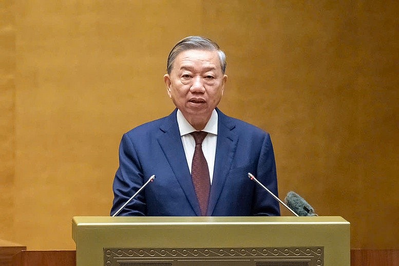 Tổng Bí thư Tô Lâm phát biểu chỉ đạo Hội nghị - Ảnh: VGP/Nhật Bắc