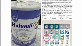 Bệnh viện 108 thu hồi sữa Hofumil Gold Plus của công ty trong đường dây sản xuất sữa giả