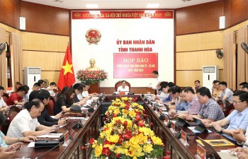 UBND tỉnh Thanh Hóa họp báo thường kỳ quý I/2025