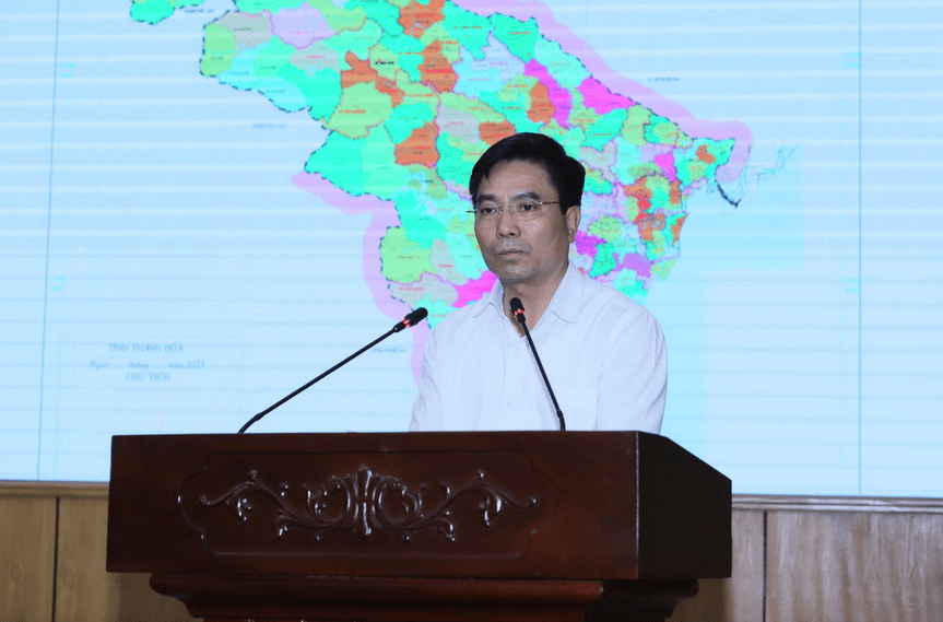 Bí thư Tỉnh ủy Nguyễn Doãn Anh phát biểu kết luận tại hội nghị