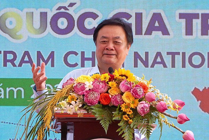 Phó Chủ tịch Quốc hội Lê Minh Hoan phát biểu tại chương trình