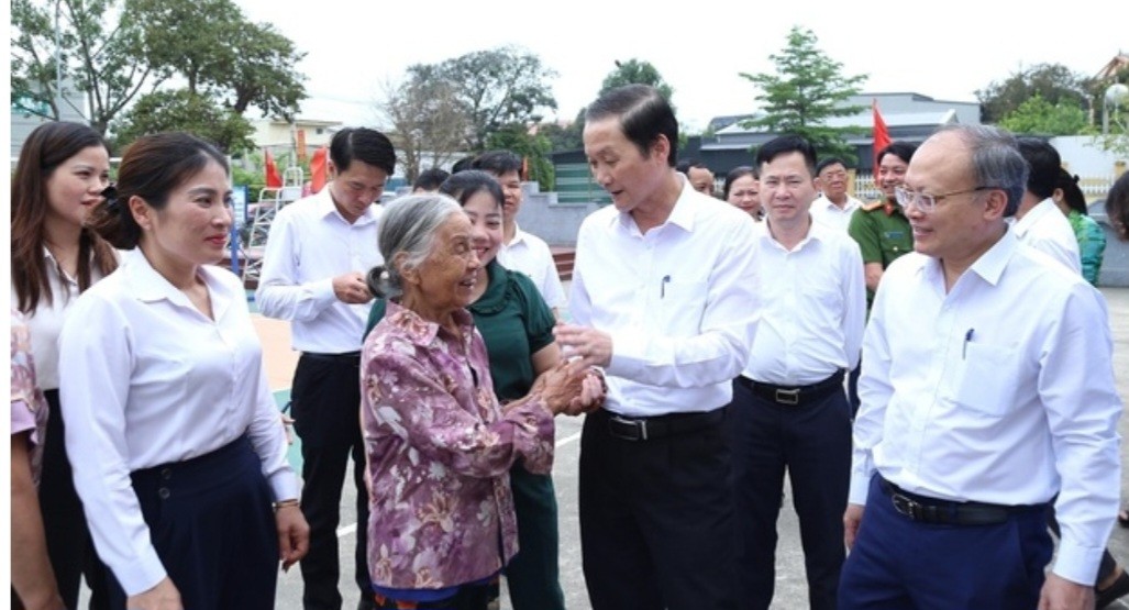 Chủ tịch UBND tỉnh Đỗ Minh Tuấn dự hội nghị lấy ý kiến Nhân dân về việc sắp xếp đơn vị hành chính cấp xã trên địa bàn thành phố Thanh Hóa