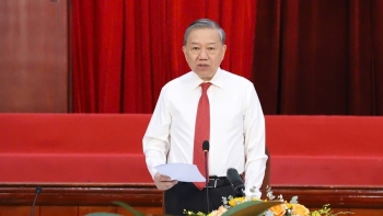 Phát biểu của Tổng Bí thư Tô Lâm tại buổi gặp mặt cán bộ lão thành cách mạng, người có công, gia đình chính sách tiêu biểu