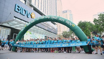 BIDV kickoff giải chạy Vì cuộc sống Xanh,  kiến tạo giá trị nhân văn bền vững