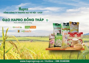 Gạo Hapro Đồng Tháp nhiều năm được vinh danh “Hàng Việt Nam được người tiêu dùng yêu thích”