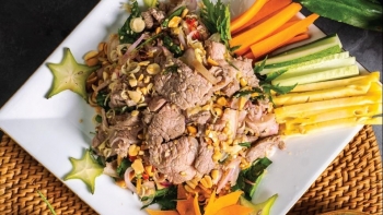 Dê tái chanh lọt top những món dê ngon nhất thế giới