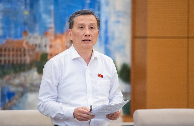 Chủ nhiệm Ủy ban Khoa học, Công nghệ và Môi trường Lê Quang Huy 