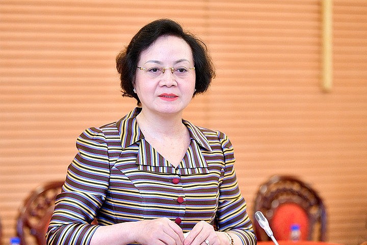 Bộ trưởng Bộ Nội vụ Phạm Thị Thanh Trà