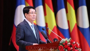 Giao lưu hữu nghị Việt - Lào: "Tình sâu hơn nước Hồng Hà - Cửu Long"