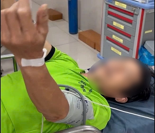 Ông H được cứu sống do đột quỵ nhờ cấp cứu thời gian vàng. Ảnh: BVCC Ông H được cứu sống do đột quỵ nhờ cấp cứu thời gian vàng. Ảnh: BVCC