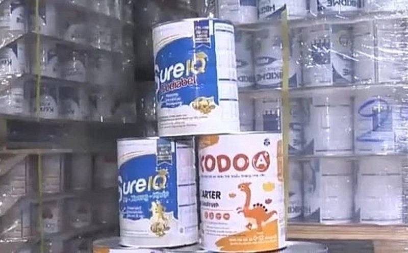 Hàng loạt nhãn hiệu sữa giả vừa bị cơ quan chức năng phát hiện.